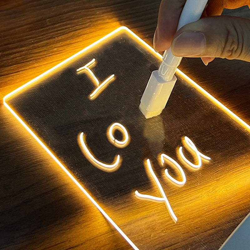 SILQ Creatieve LED notitiebord