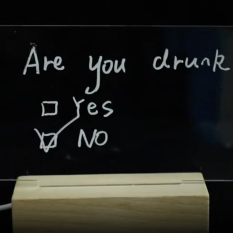 SILQ Creatieve LED notitiebord