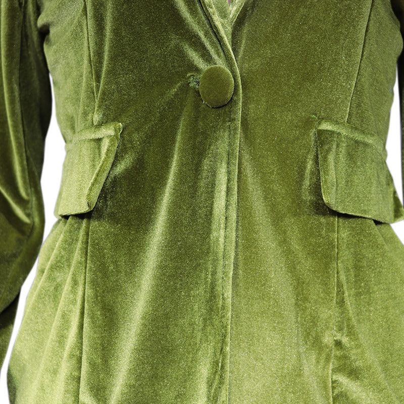 Velvet Tweedelig Pak Isa