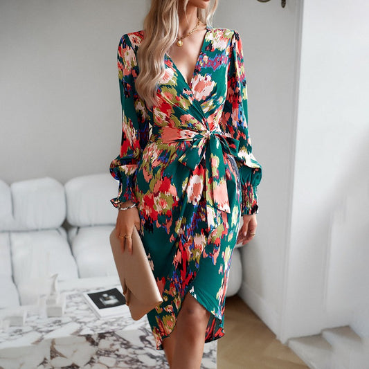 Flora Midi Jurk