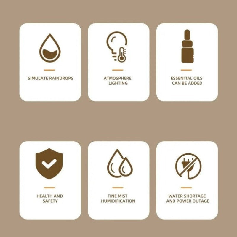 SILQ UFO Raindrop Humidifier