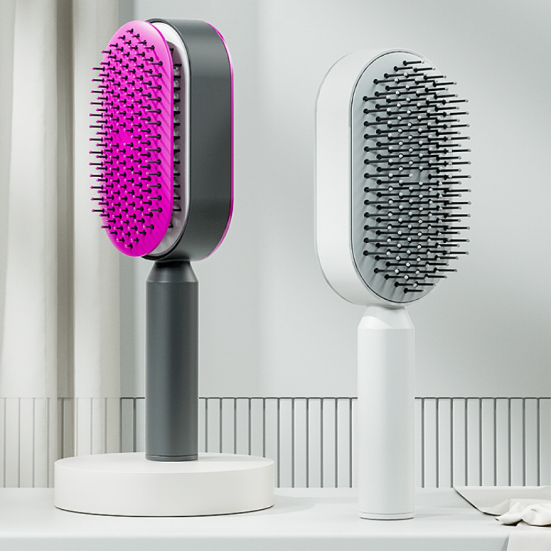 SILQ Self Cleaning Hair Brush Oval